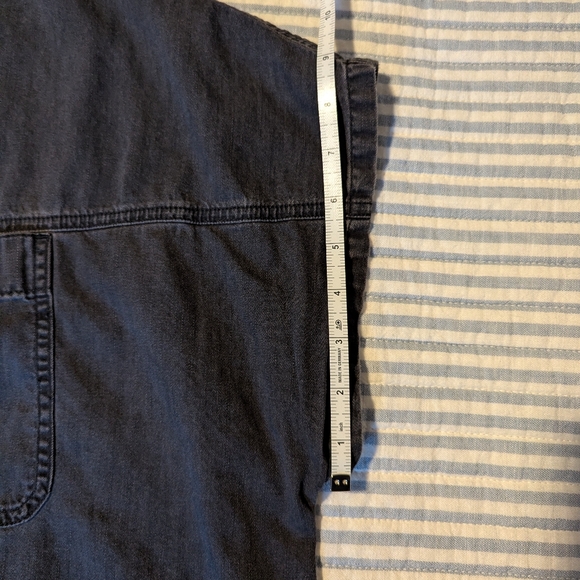 Madewell Charcoal Denim Shirt - Picture 5 of 7